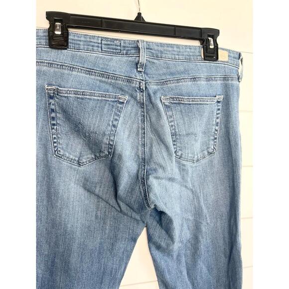 AG Adriano Goldschmied Blue Denim The Legging Ankle Skinny Fit Jeans 29 R - Picture 11 of 16